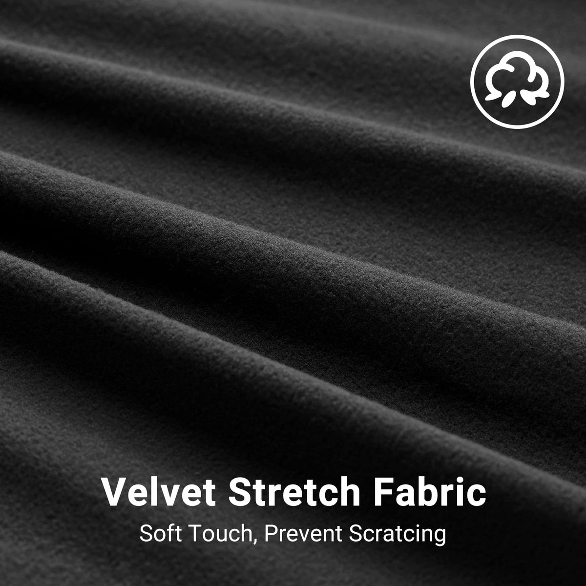 Favoto close-up velvet lining protecting paint from scratches