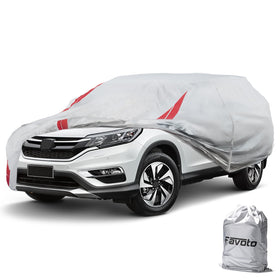Favoto front view cover on Honda CR-V showing full protection and weather resistance