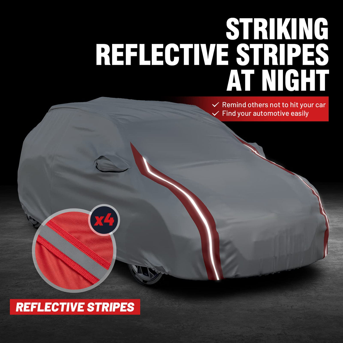 Favoto compact cover folded inside storage bag for portable convenience