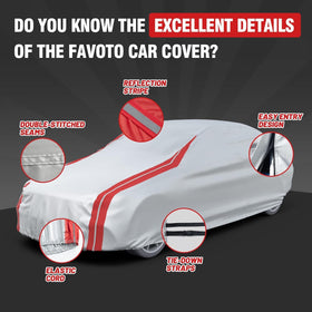 Favoto driver-side zipper open for easy entry and quick access