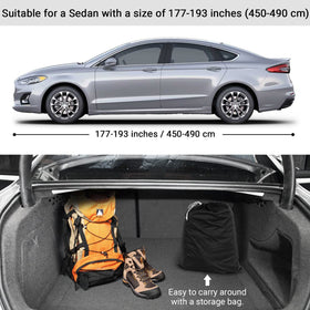 Favoto folded into storage bag for easy transport and storage