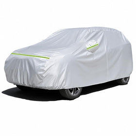 Favoto front view showing full SUV coverage and protective fit