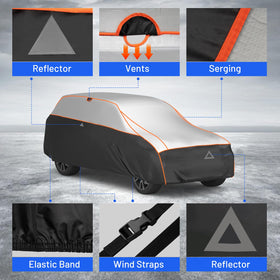 Favoto reflective strip detail front and rear, increases nighttime visibility