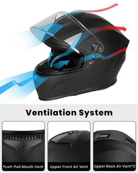 Favoto helmet beside ruler size comparison showing L 59–60cm fit benefit