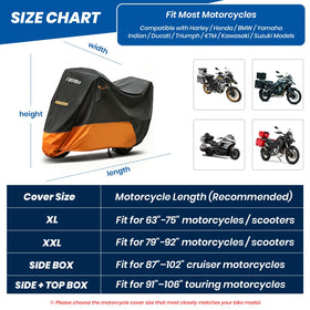 Favoto windproof buckle and elastic hem securing cover in wind