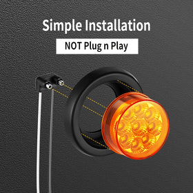 FBAAUKUS side view of grommet flush mount, easy low-profile installation