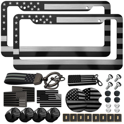 FBJTDQ front-view frame showing bold flag design and durable finish