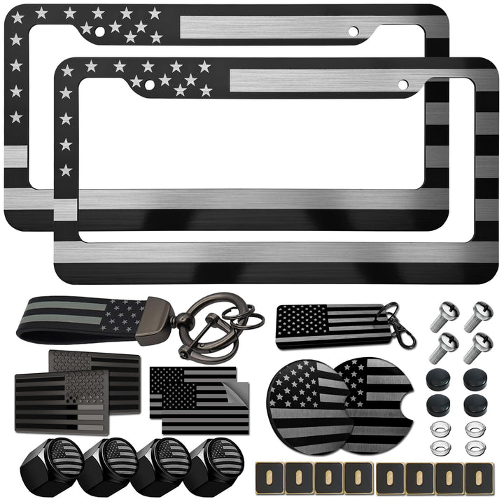 FBJTDQ front-view frame showing bold flag design and durable finish