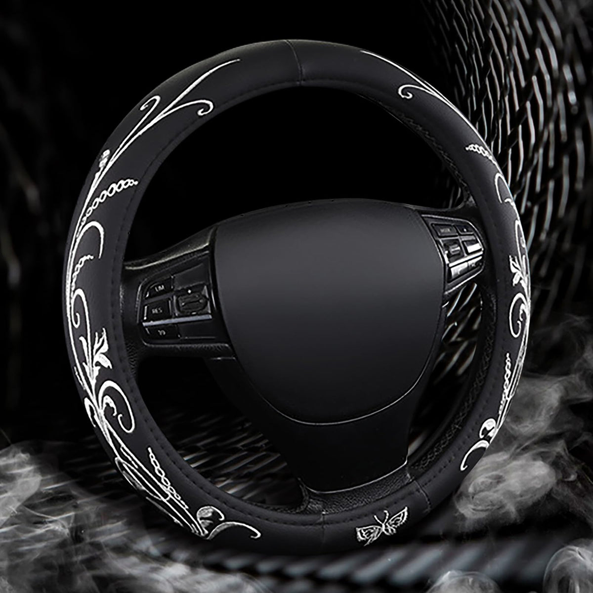FBLOWMOD close-up of embroidered stitching highlighting durable detail