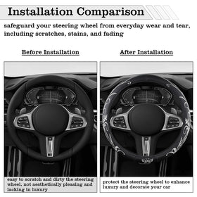 FBLOWMOD cover beside ruler showing 14.5–15 inch compatibility benefit