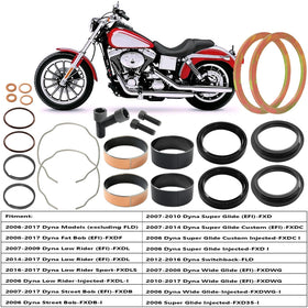 FBSCTMH bushings and copper pads detailed view demonstrating reduced fork play