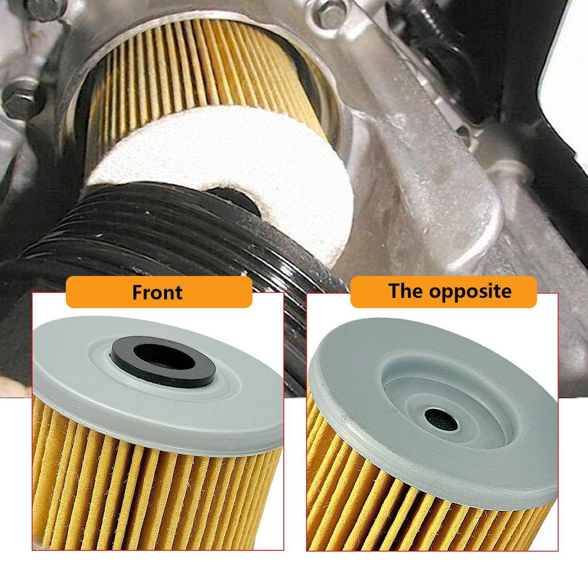 FBSCTMH installed under hood demonstrating correct fitment and leak prevention