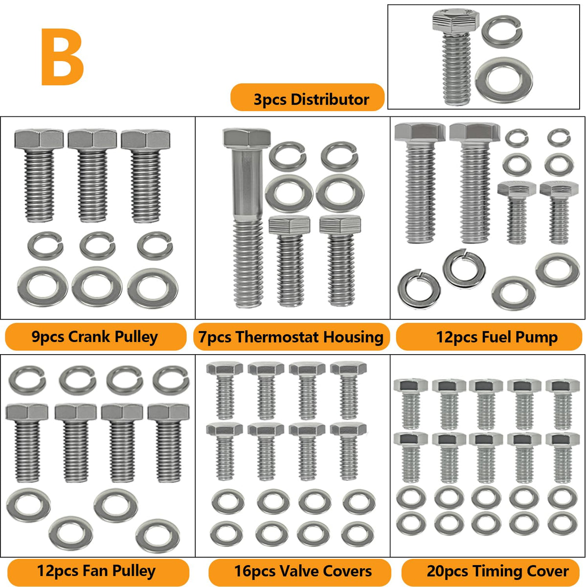 FBSCTMH labeled individual packs organized to speed identification and reduce sorting