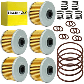 FBSCTMH o-rings and springs arranged to show included seals and installation readiness