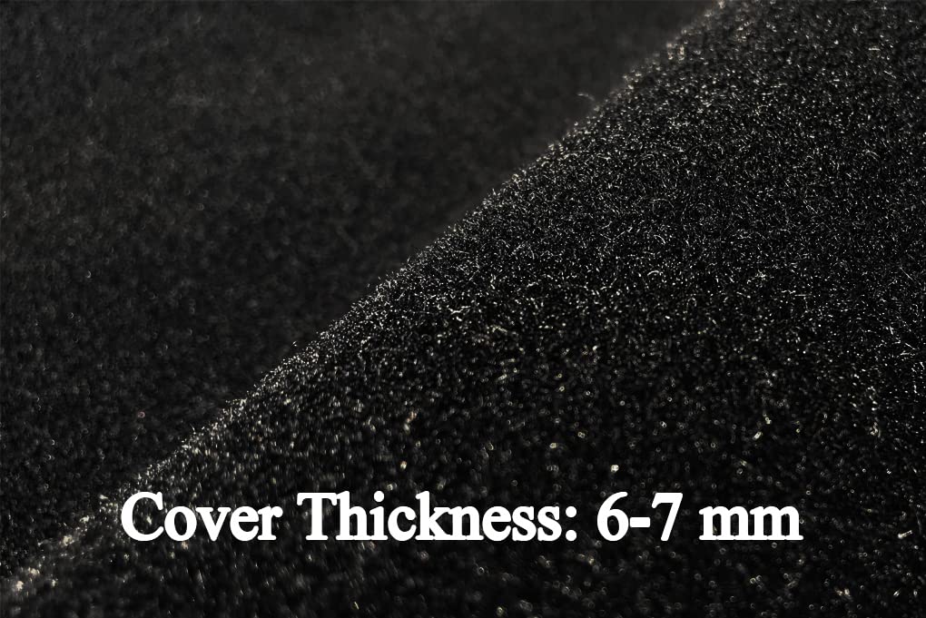 Fcovergurus Velcro fastener detail for secure, no-drill installation