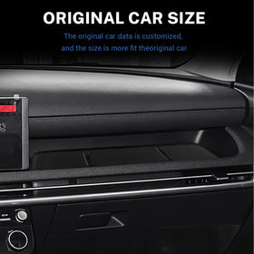 FDAIUN mat installed in Hyundai Tucson tray reducing item movement