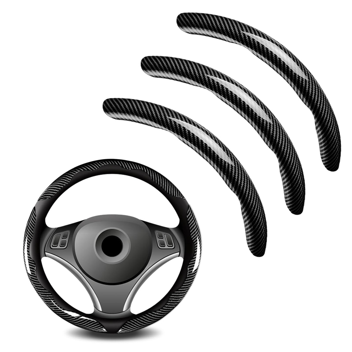 FDCTSD front packaging showing three-piece carbon fiber cover and benefits