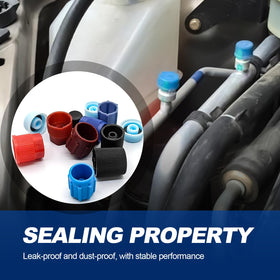 FDCTSD close-up of cap sealing ring, provides airtight protection