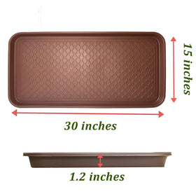 FDGARDEN tray in car trunk protecting vehicle from mud and wet gear