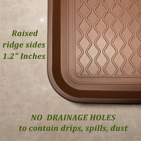 FDGARDEN tray under pet bowls keeping feeding area tidy and spill-free