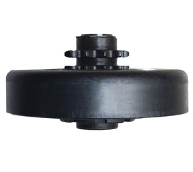 FDJ clutch on a go-kart drivetrain in use showing smoother acceleration benefit