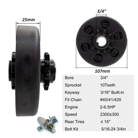 FDJ clutch 10-tooth sprocket closeup highlighting durable engagement