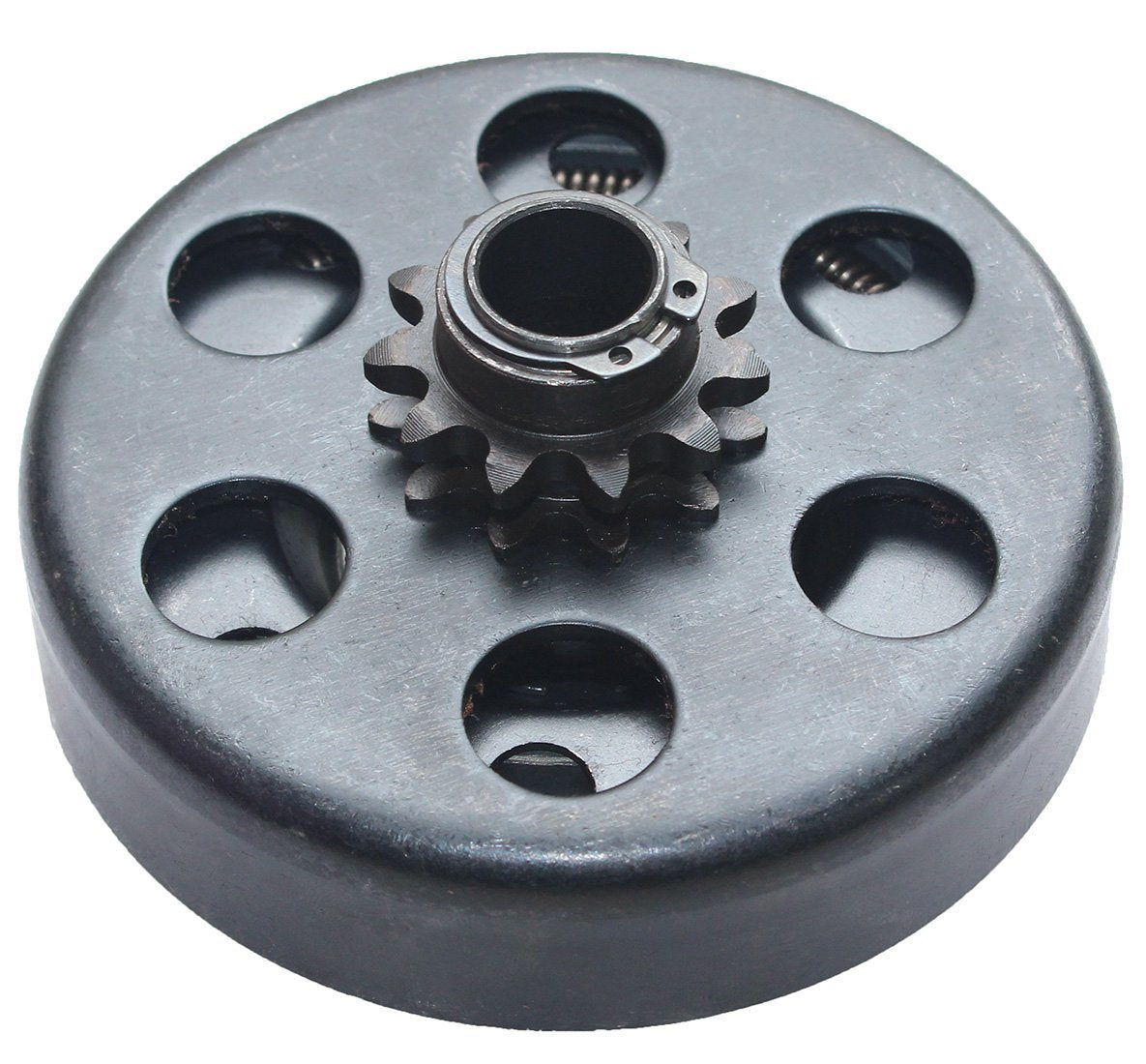 FDJ clutch close-up of sprocket teeth highlighting precision machining for longer wear