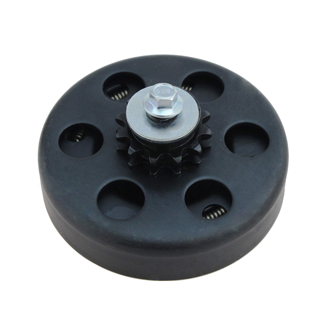 FDJ clutch close-up of teeth and iron surface, durable wear-resistant finish