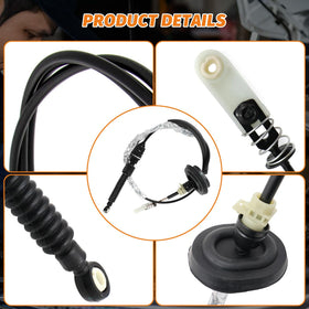 FDLPOMRW cable installed in Dodge Dart interior showing easier gear engagement