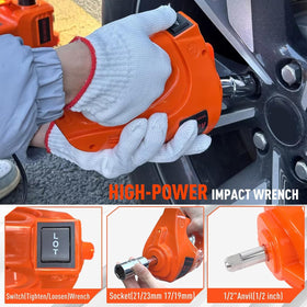 FEANISIFEI LED lights and controls for safe nighttime repairs