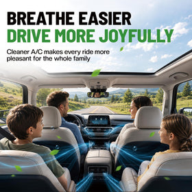 featrity in a ride-hailing car showing fresh-smelling interior benefit