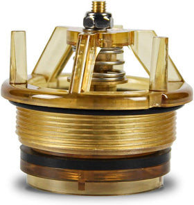 Febco FE905-212 next to a ruler showing part scale for accurate fitment and installation confidence benefit