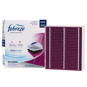 Febreze front packaging showing model RZ18089H and fitment information for clear purchase choice