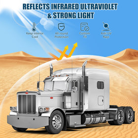 Federedevo installed in truck cabin showing quick setup and comfort benefit