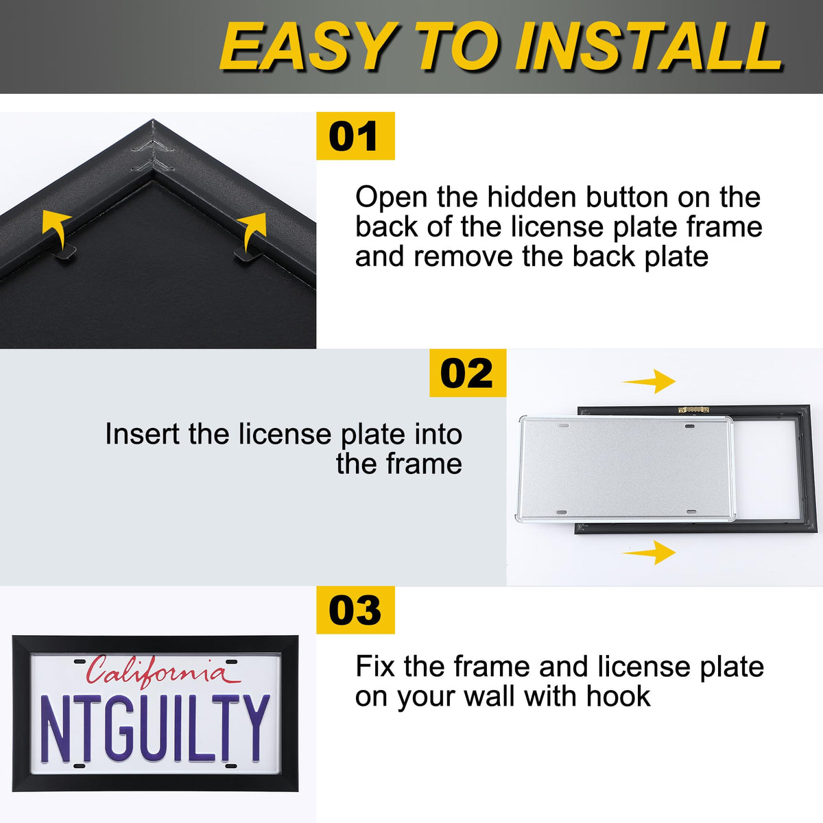 Feekoon backside view of snap panel and serrated hooks showing secure mounting benefit