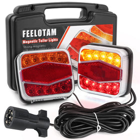 FEELOTAM front view of mounted light kit showing clear signals and reliability
