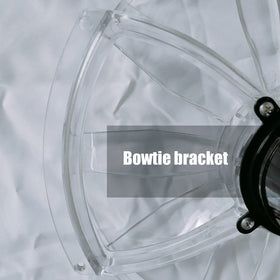 feeoveo 12-inch blade detail clear fan design for balanced airflow