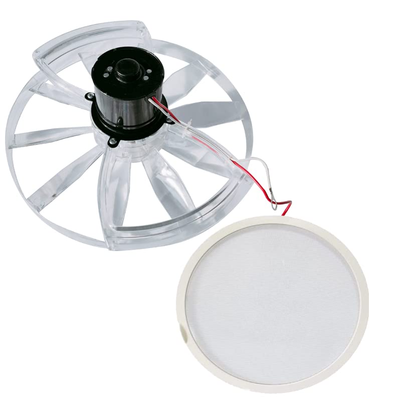 feeoveo front assembly showing complete motor and blade, improves ventilation