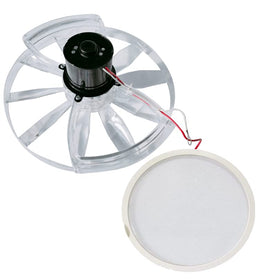 feeoveo front assembly showing complete motor and blade, improves ventilation