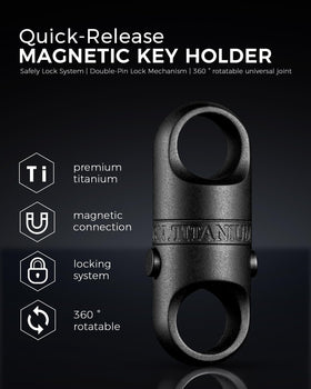 FEGVE connected to a key bundle demonstrating fast attach and secure hold