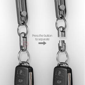 FEGVE detached magnet pair demonstrating quick-release function for fast access