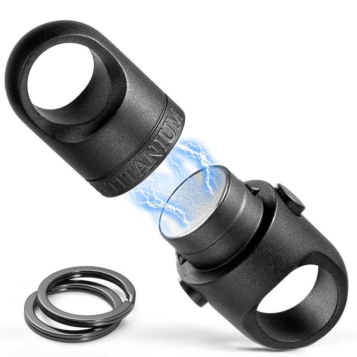 FEGVE front view showing compact titanium body and clear benefit of secure carry