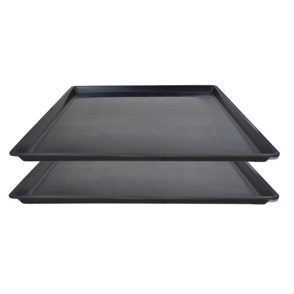 FEICHANGHAO front view of both pans showing durable design and ready use