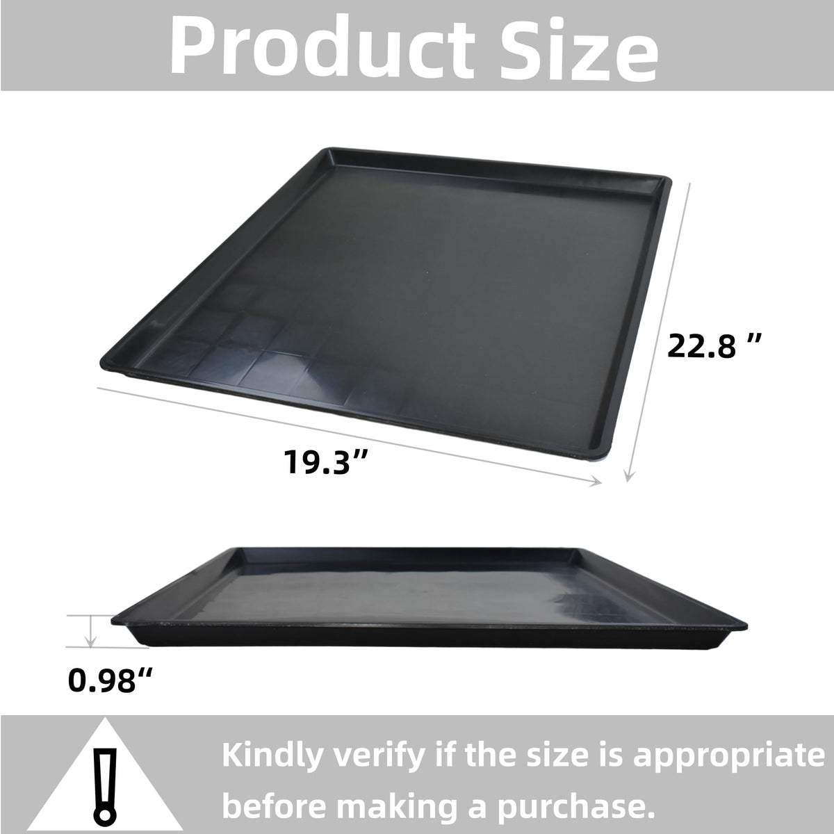 FEICHANGHAO top-down view showing large coverage and fit for appliances