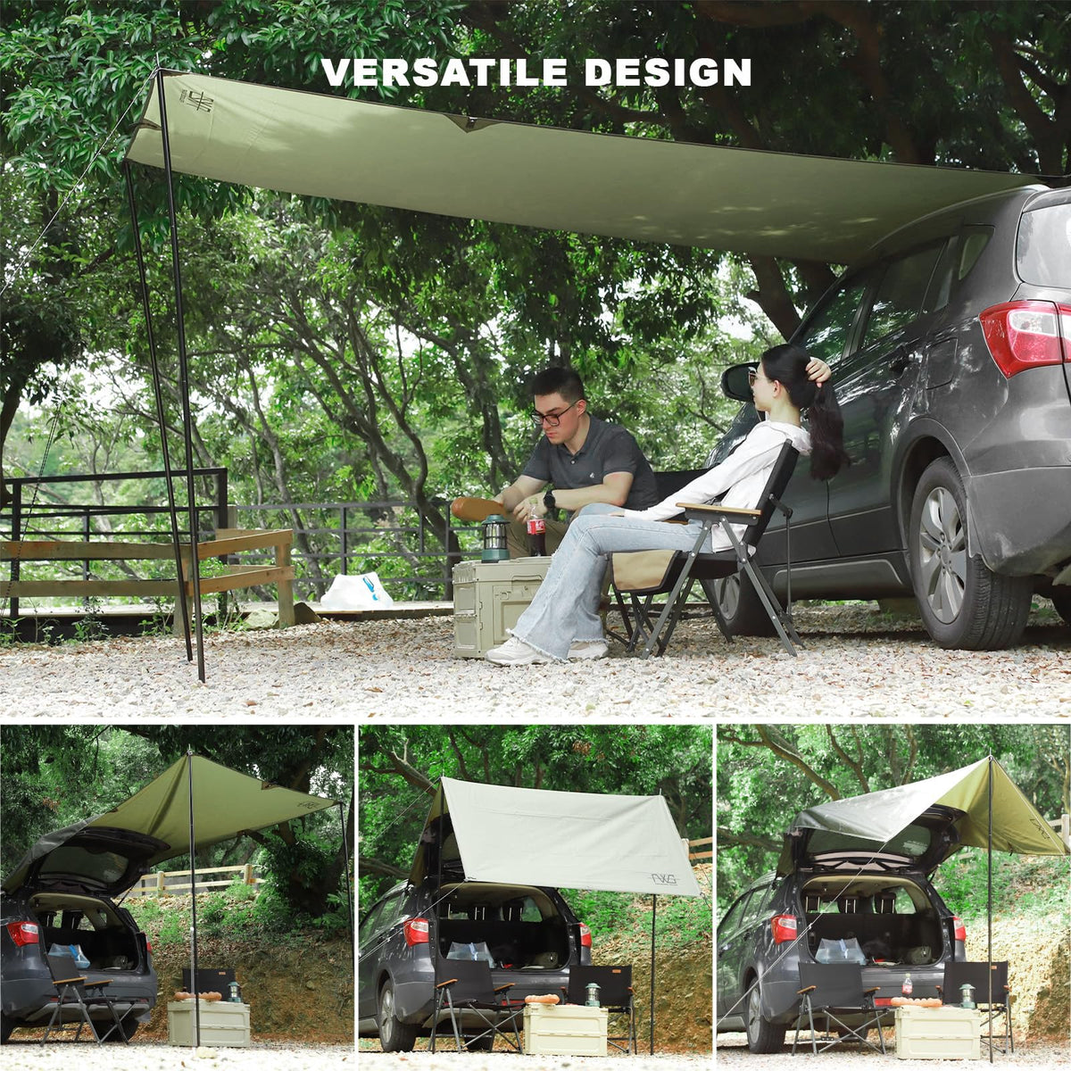 FEIWOOD GEAR pole and suction hook detail showing easy-install components