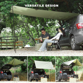 FEIWOOD GEAR pole and suction hook detail showing easy-install components