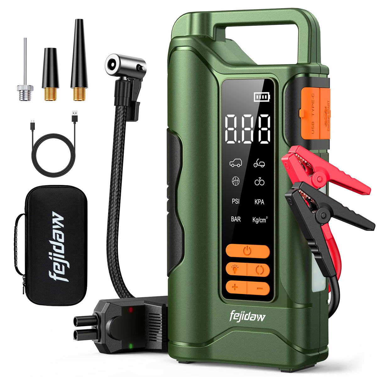 fejidaw front packaging showing kit layout and portability benefit