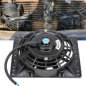 Fekuar close-up of 10 straight blades highlighting concentrated airflow