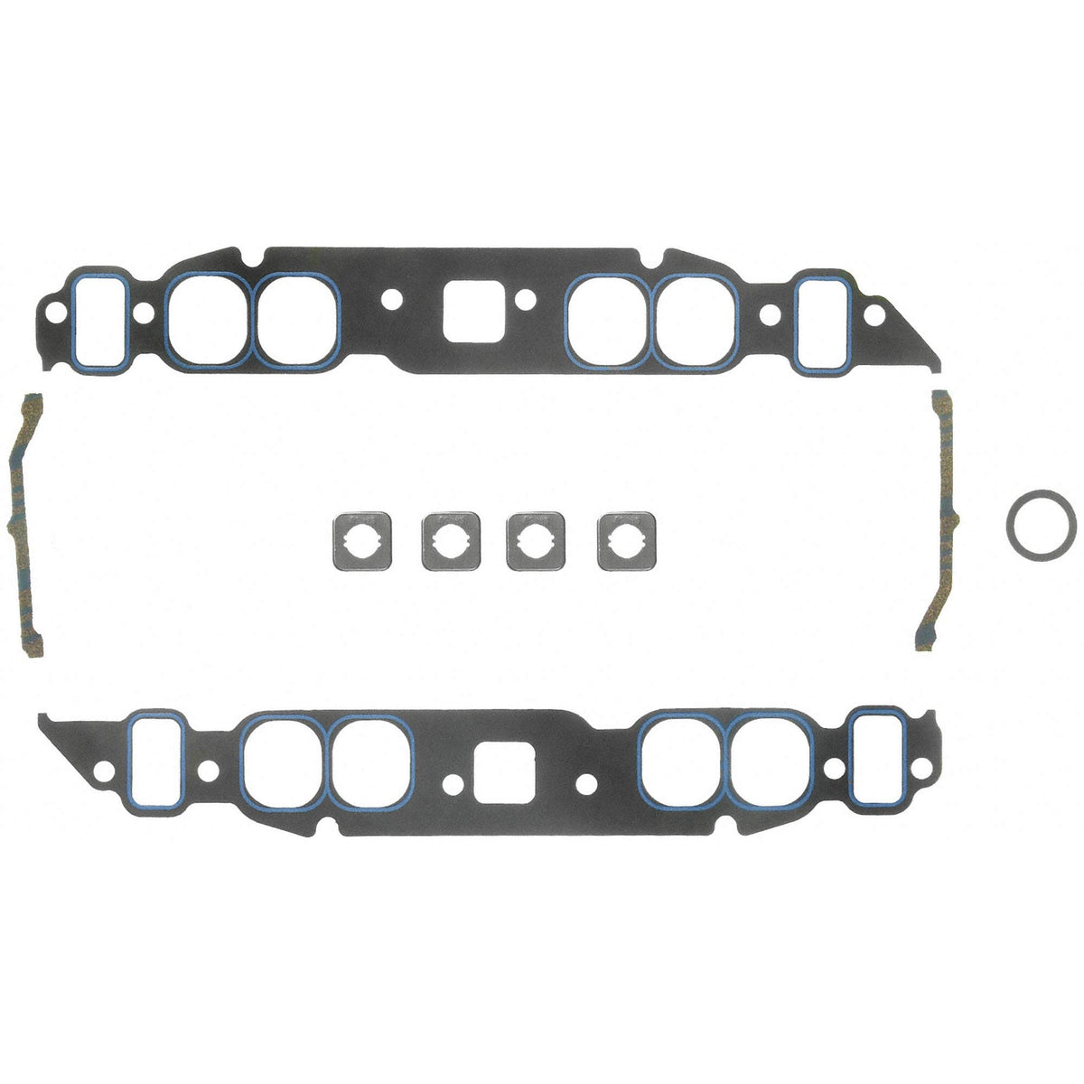 Fel‑Pro 1212 front packaging showing complete gasket kit and benefits