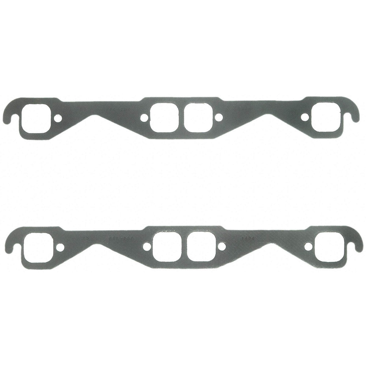 Fel-Pro 1404 front packaging showing complete gasket set and part number benefit: clear identification